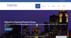 Desktop Screenshot of financialpartnersgroup.net